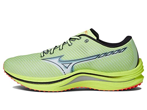 Mizuno Herren Wave Rebellion Sneaker, Neo Lime, 44 EU von Mizuno