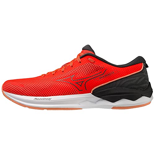 Mizuno Herren Wave Revolt 3 Straßen-Laufschuh, Soleil/Black Oyster/White, 38.5 EU von Mizuno