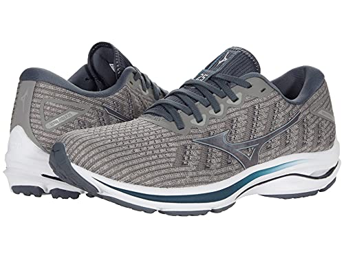 Mizuno Herren Wave Rider 25 Laufschuh, Wellenstrick-Nieselregen/Antarktis, 41 EU von Mizuno