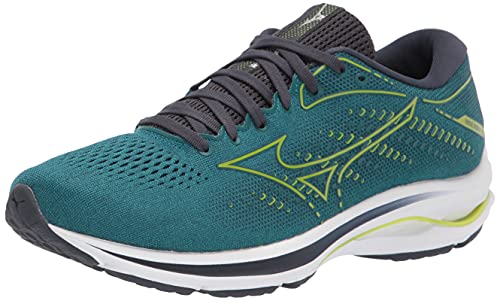 Mizuno Herren Wave Rider 25 Laufschuh, Hafen, blau, 44.5 EU von Mizuno