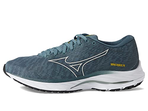 Mizuno Herren Wave Rider 26 Laufschuh, Kobold Blau Vaprous Grau, 10.5 US von Mizuno