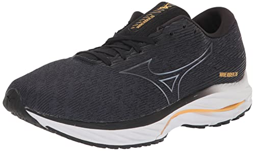Mizuno Herren Wave Rider 26 Laufschuh, Odyssey Grey Metallic, 45 EU von Mizuno
