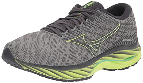 Mizuno Herren Wave Rider 26 Laufschuh, Ultimte Gry-neo Lime, 10 US von Mizuno