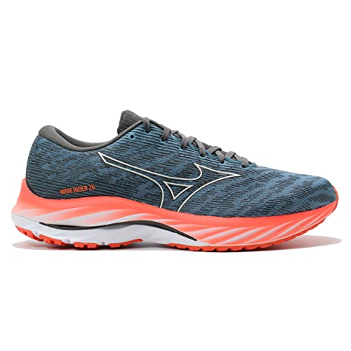 Mizuno Herren Wave Rider 26 Straßen-Laufschuh, Provincial Blue/Nimbus Cloud/Soleil, 40.5 EU Mizuno Herren Wave Rider 26 Straßen-Laufschuh, Provincial Blue/Nimbus Cloud/Soleil, 40.5 EU von Mizuno