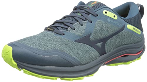 Mizuno Herren Wave Rider GTX Laufschuh, Orionb Orionb Neolime, 46.5 EU von Mizuno