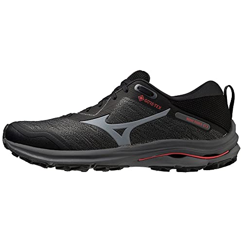 Mizuno Herren Wave Rider GTX Laufschuh, Iron Gate/Oyster Mushroom/Bittersweet, 44.5 EU von Mizuno