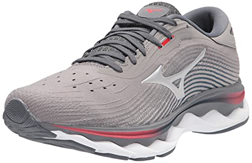 Mizuno Men's Wave Sky 5 Running Shoe, Steel Grey, 10.5 UK von Mizuno