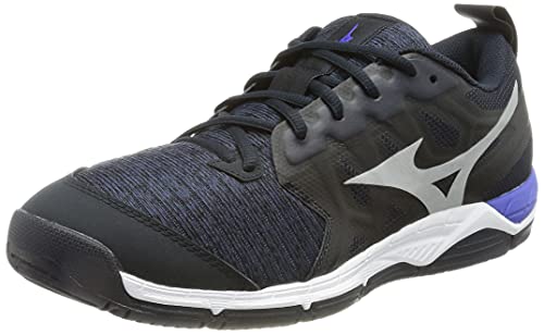 Mizuno Unisex Wave Supersonic 2 Volleyball-Schuh, Scaptain Gsilver Violetb, 47 EU von Mizuno