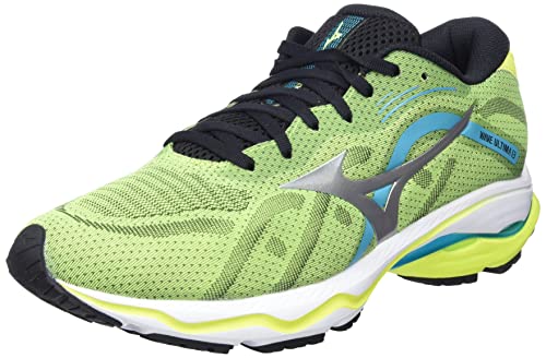 Mizuno Herren Wave Ultima 13 Laufschuh, Syellow Silber Pfauenmotiv, 41 EU von Mizuno