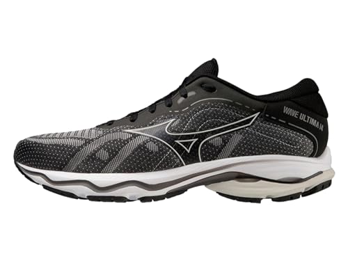 Mizuno Herren Wave Ultima 14 Straßen-Laufschuh, Black/Silver/Nimbus Cloud, 39 EU von Mizuno