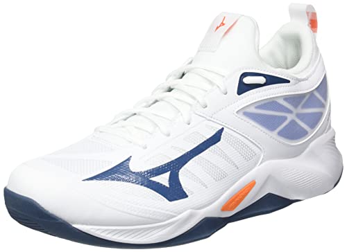 Mizuno Herren Wellenmaße: Sneaker, White Darkdenim Bjasper, 46 EU von Mizuno