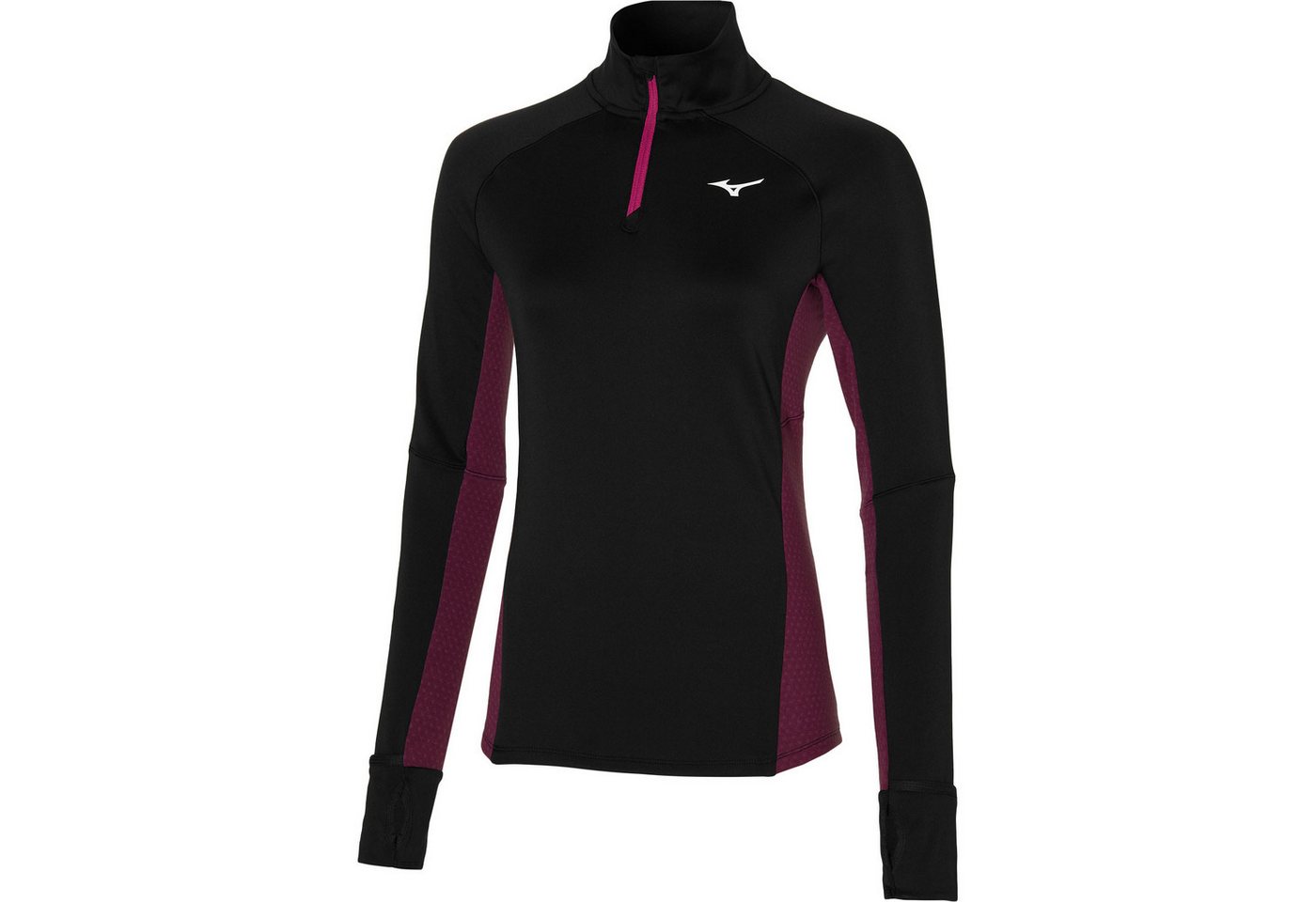 Mizuno Langarmshirt Warmalite Half Zip Lady J2GC2704-09 weich, isolierend, hoher Komfort von Mizuno