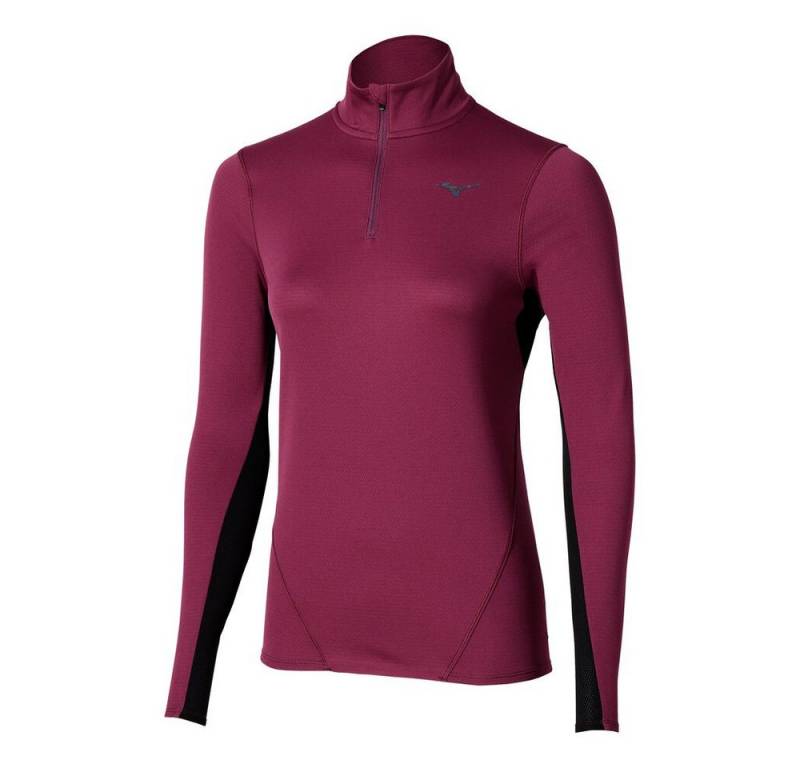 Mizuno Laufshirt Tech Thermal Charge Half Zip Longsleeve von Mizuno