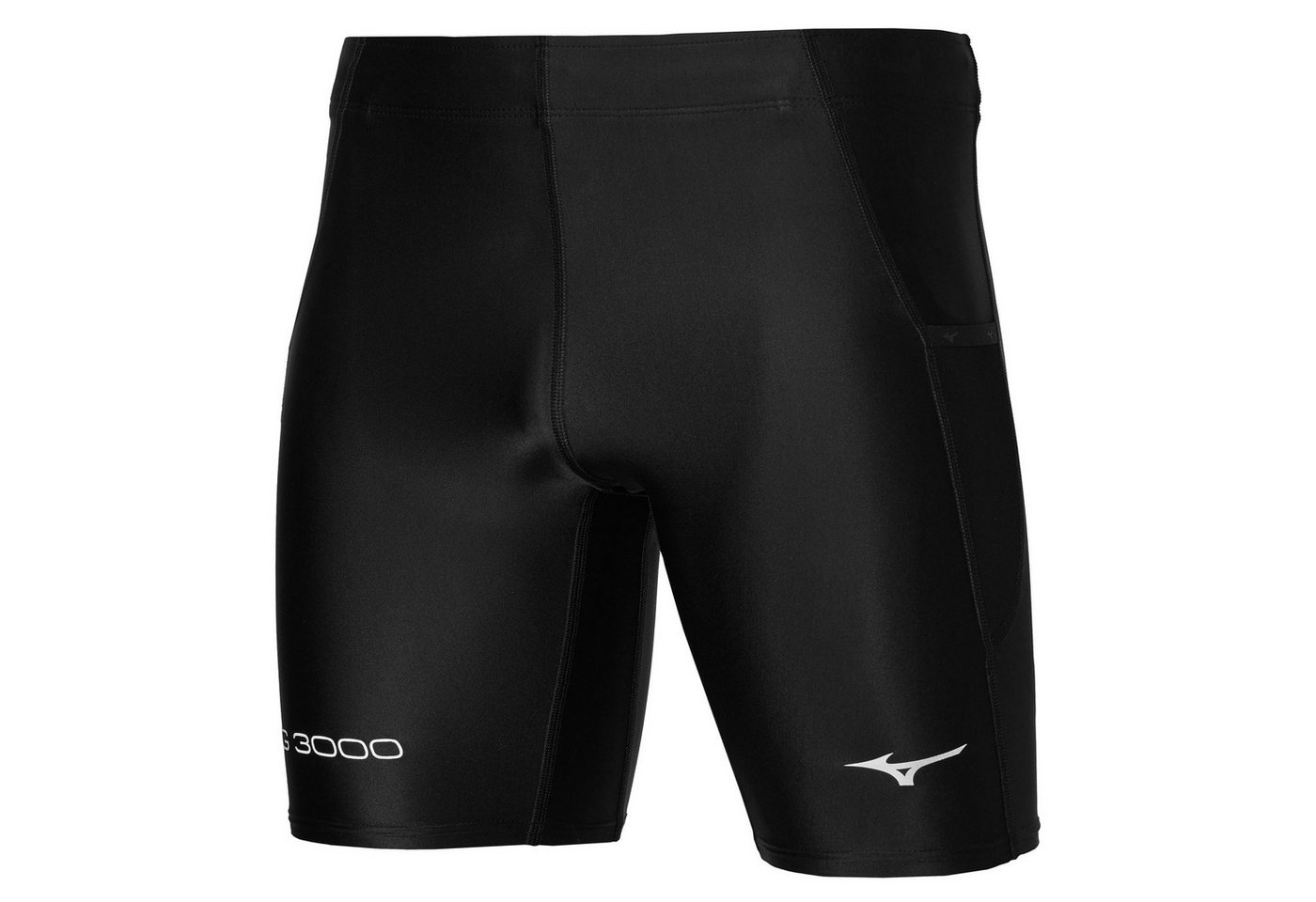 Mizuno Lauftights BG3000 Mid Tight Men J2GB1141-09 Running-Shorts mit Kompressionseffekt von Mizuno