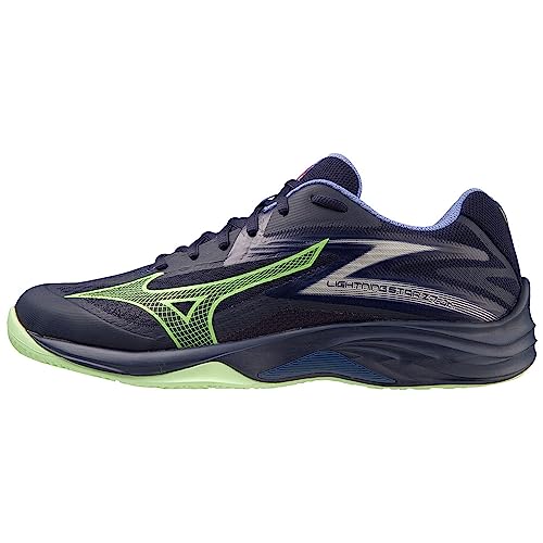 Mizuno Lightning Star Z7 Jr Volleyball, Eblue Techgreen Lolite, 37 EU von Mizuno