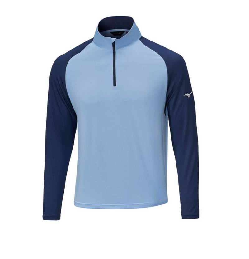 Mizuno Longsweatshirt Mizuno Golf Layer Breeze Quick Dry 1/4 Zip Hellblau Herren M von Mizuno