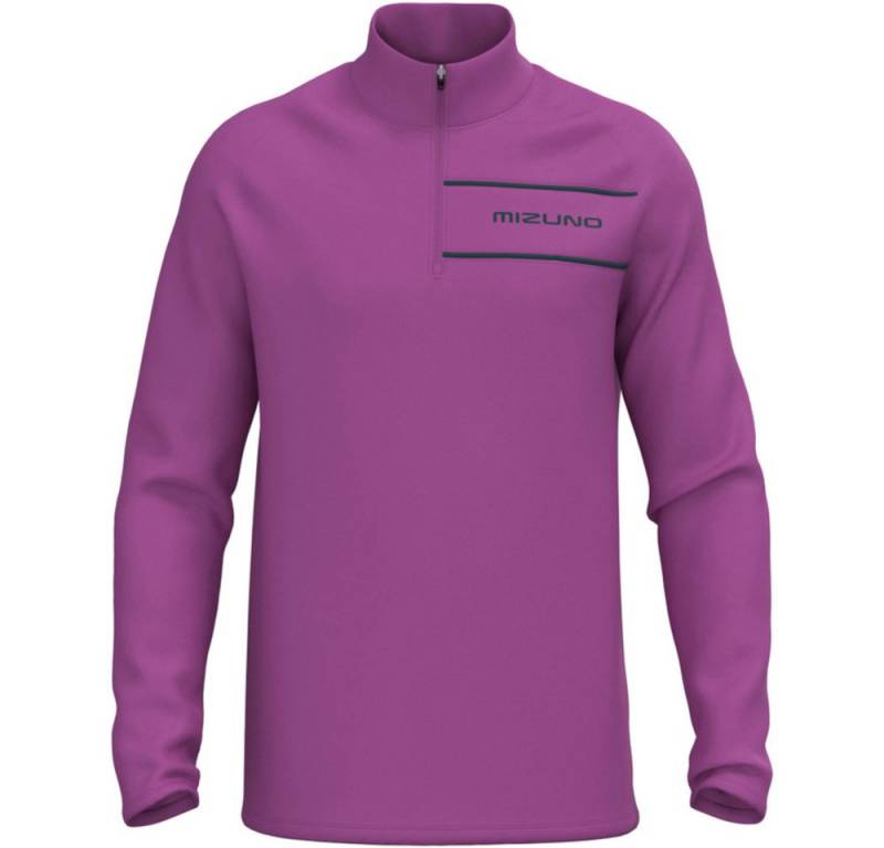 Mizuno Longsweatshirt Mizuno Layer Box 1/4 Zip Lila Herren von Mizuno