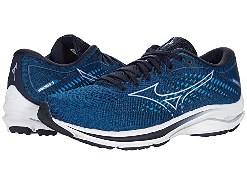 Mizuno Men's Wave Rider 25 Running Shoe, Imperial Blue, 7 Wide von Mizuno