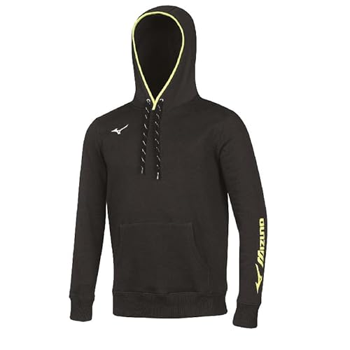Mizuno Mizuno Sweat Hoodie Black L Mens von Mizuno