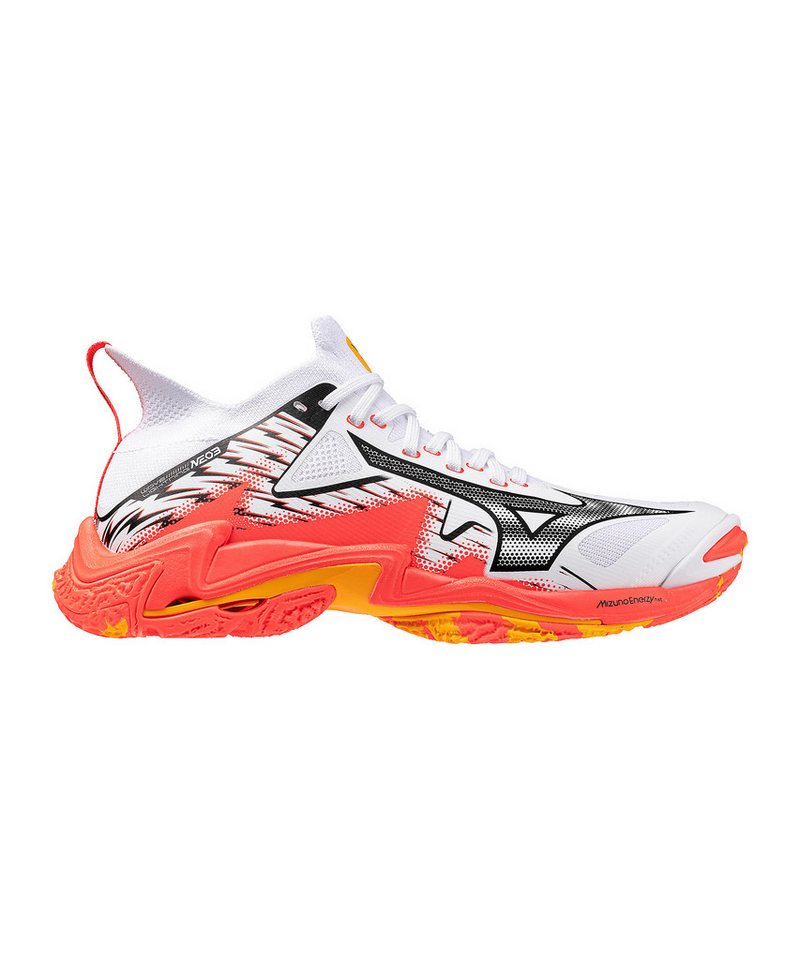 Mizuno Mizuno Wave Lightning Neo Weiß Herren, Unisex Hallenschuh von Mizuno