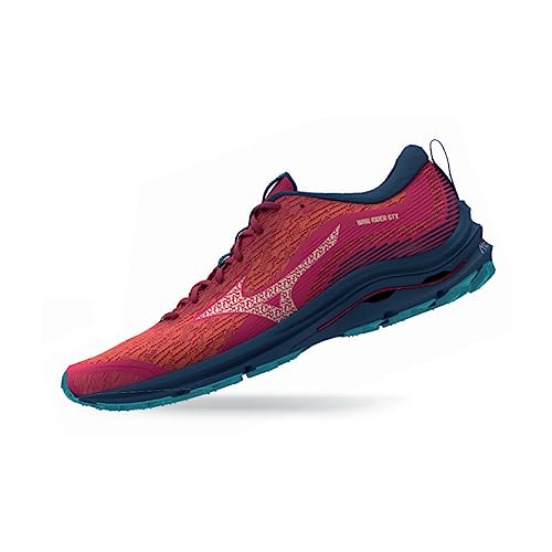 Mizuno Rider 27 G-TX Donna Trailrunning-Schuhe Rot Blau von Mizuno