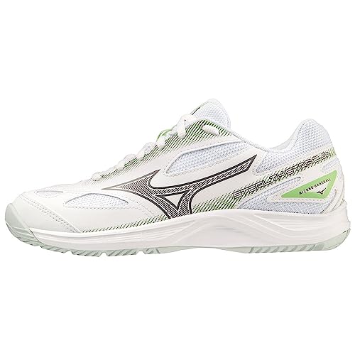 Mizuno Unisex Stealth Star 2 Jr Indoor, Whte Gridge Patinagreen, 36.5 EU von Mizuno