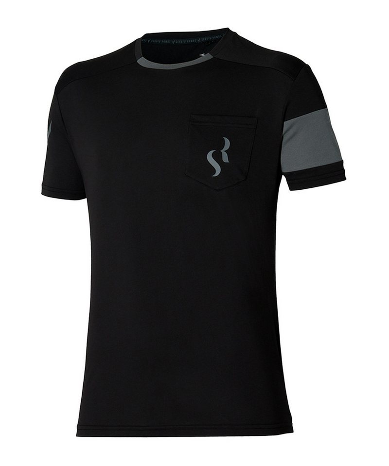Mizuno T-Shirt Mizuno SR4 Casual T-Shirt Kurzarm-Shirts Herren Baumwolle von Mizuno