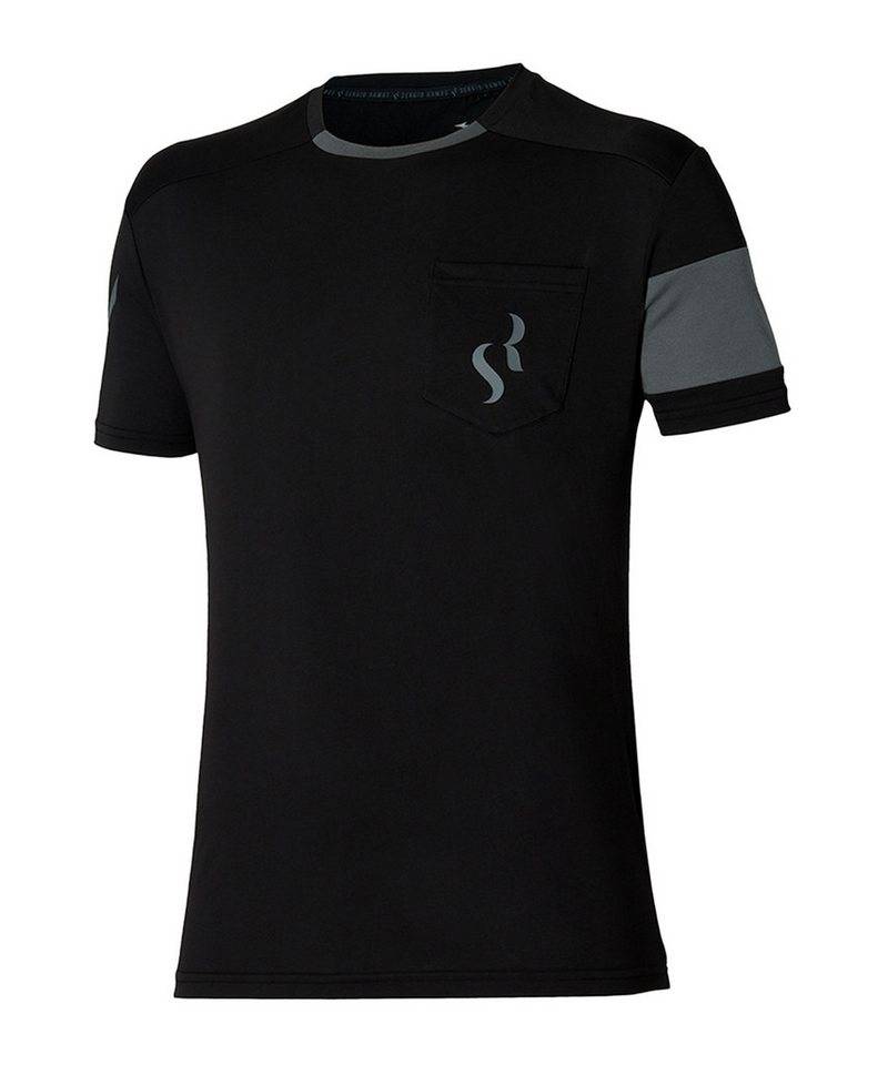 Mizuno T-Shirt Mizuno SR4 Casual T-Shirt Kurzarm-Shirts Herren Baumwolle von Mizuno