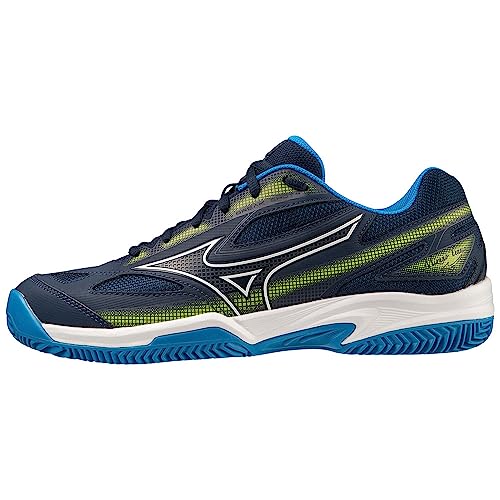 Mizuno Unisex Break Shot 4 CC Tennis, Drsblue Jblue Sspring, 35 EU von Mizuno