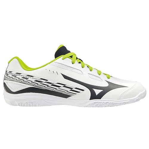 Mizuno Unisex Crossmatch Sword Tischtennis, White Vulcan Acidlime, 45 EU von Mizuno