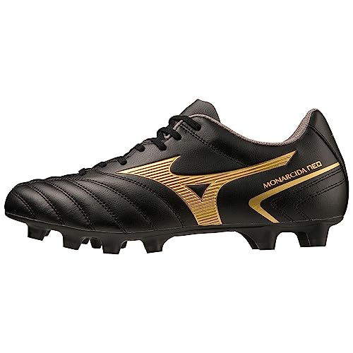 Mizuno Unisex Football Trainers, schwarz/goldfarben, 40.5 EU von Mizuno