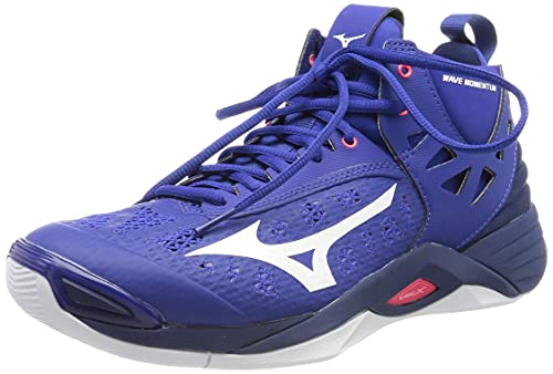 Mizuno Unisex Momentum Mid Volleyball-Schuh, ReflexBlueC/White/2768C, 44.5 EU von Mizuno