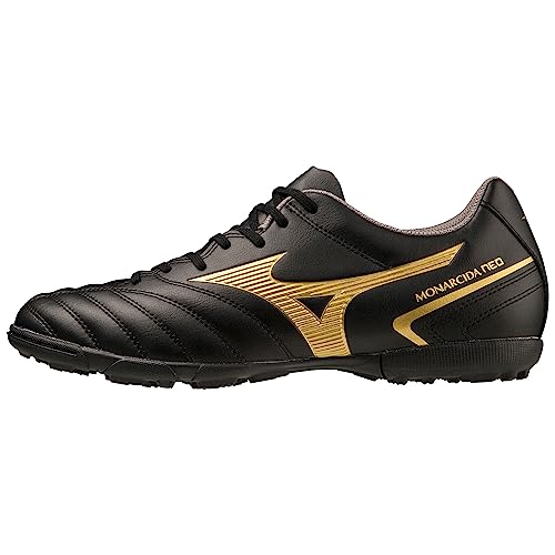 Mizuno Unisex Monarcidaneoiisel als Fußball, schwarz/goldfarben, 45 EU von Mizuno