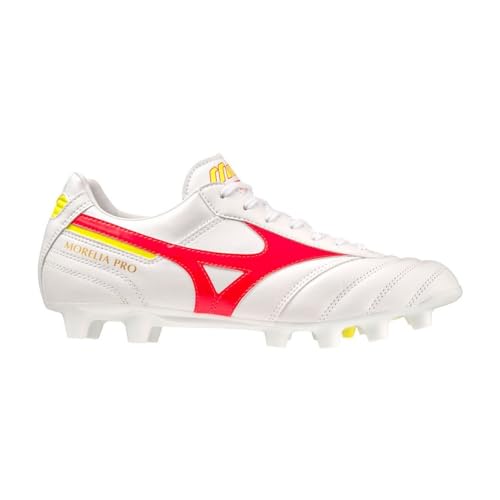 Mizuno Unisex Morelia II Pro Fußball, Weiß Fcoral2 Bolt2, 39 EU von Mizuno