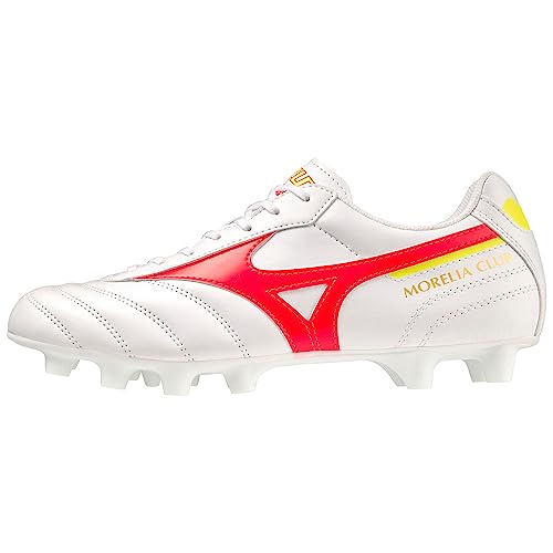 Mizuno Unisex Morelia Ii Club Fußball, Weiß Fcoral2 Bolt2, 39 EU von Mizuno