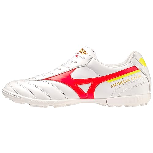 Mizuno Unisex Moreliaiiclubas Fußball, White Fiery Coral2 Bolt2, 45 EU Mizuno Unisex Moreliaiiclubas Fußball, White Fiery Coral2 Bolt2, 45 EU von Mizuno