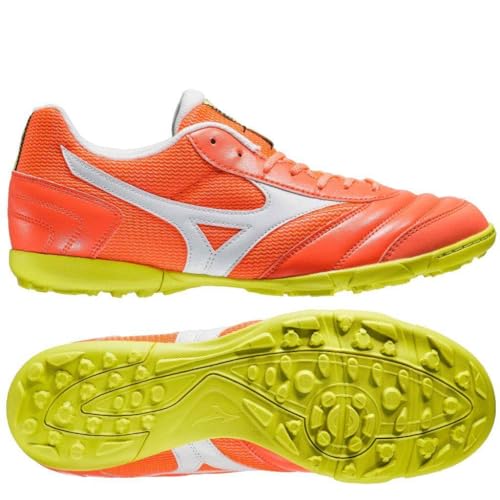 Mizuno Unisex Moreliasalaclubtf Leichtathletik-Schuh, Neon Flame White, 43 EU von Mizuno