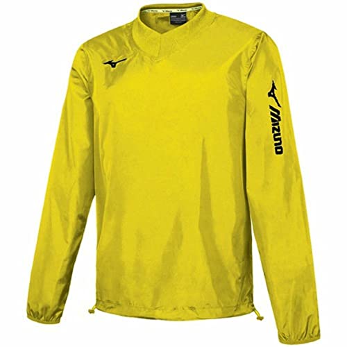 Mizuno Unisex Sendai Trad Rain Jacket Jacke, neon gelb, L von Mizuno