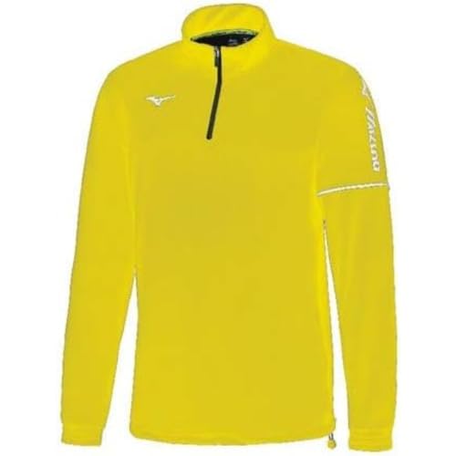 Mizuno Unisex Sendai Training Top Pullover, neon gelb, S von Mizuno