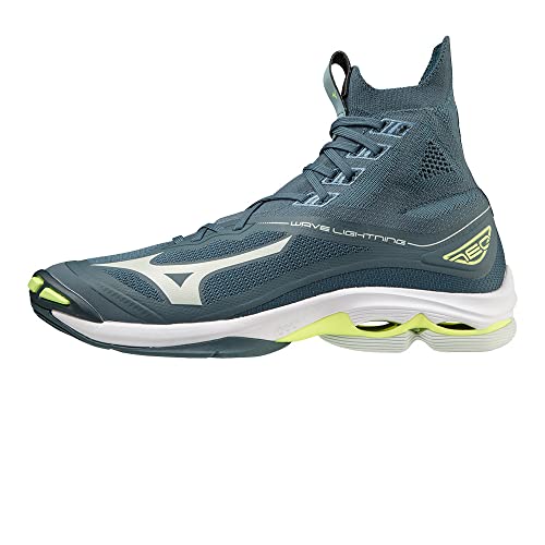 Mizuno Unisex Wave Lightning Neo Sneaker, Blau (Orion Blue Misty Blue Neolime), 38 EU von Mizuno