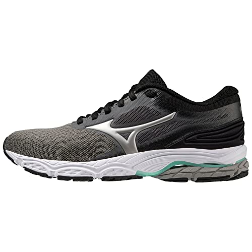 Mizuno Unisex Wave PRODIGY 4 Straßen-Laufschuh, Iron Gate/Silver/Spring Bud, 36.5 EU von Mizuno