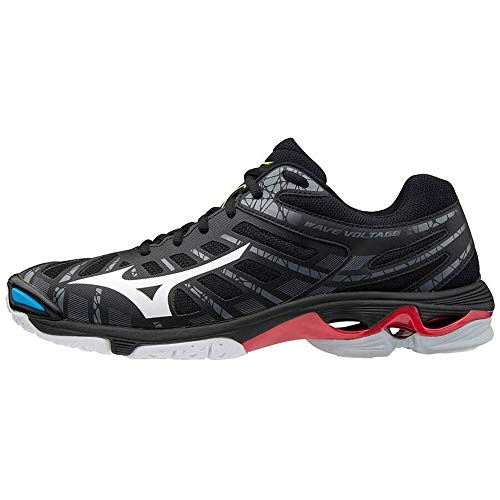 Mizuno Unisex Wave Voltage Volleyball-Schuh, Schwarz/ Weiß/ 199c, 37 EU von Mizuno