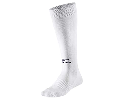 MIZUNO COMFORT VOLLEY SOCKS LONG White/Navy M UNISEX von Mizuno