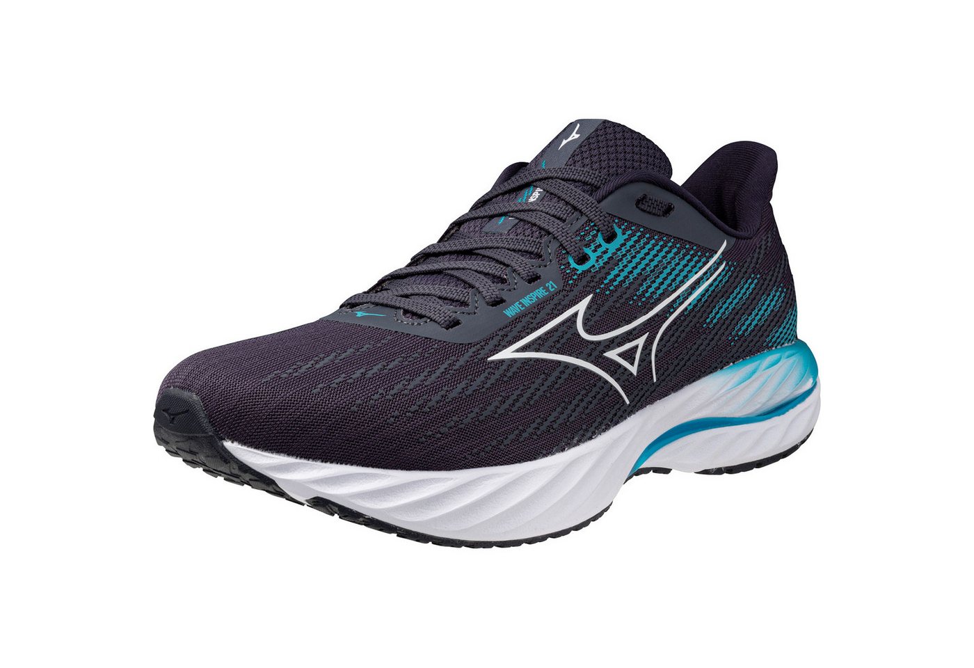 Mizuno WAVE Inspire 21 Men J1GC2544-51 Laufschuh Wave Dämpfung und Stabilität von Mizuno