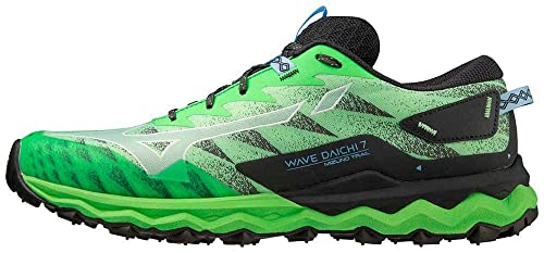 Mizuno Wave Daichi 7 Trailrunning-Schuhe für Männer Grün Schwarz 40.5 EU von Mizuno