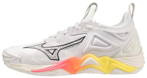 Mizuno Wave Damen Momentum 3 Volleyballschuh Volleyball-Schuh, SNW Wht-high-vs Pnk, 41 EU Mizuno Wave Damen Momentum 3 Volleyballschuh Volleyball-Schuh, SNW Wht-high-vs Pnk, 41 EU von Mizuno