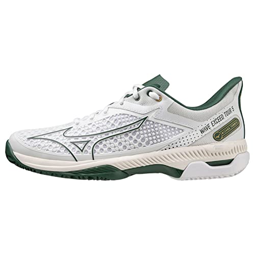 Mizuno Wave Exceed Tour 5 Tennis Tennisschuh für Männer Weiß 41 EU von Mizuno