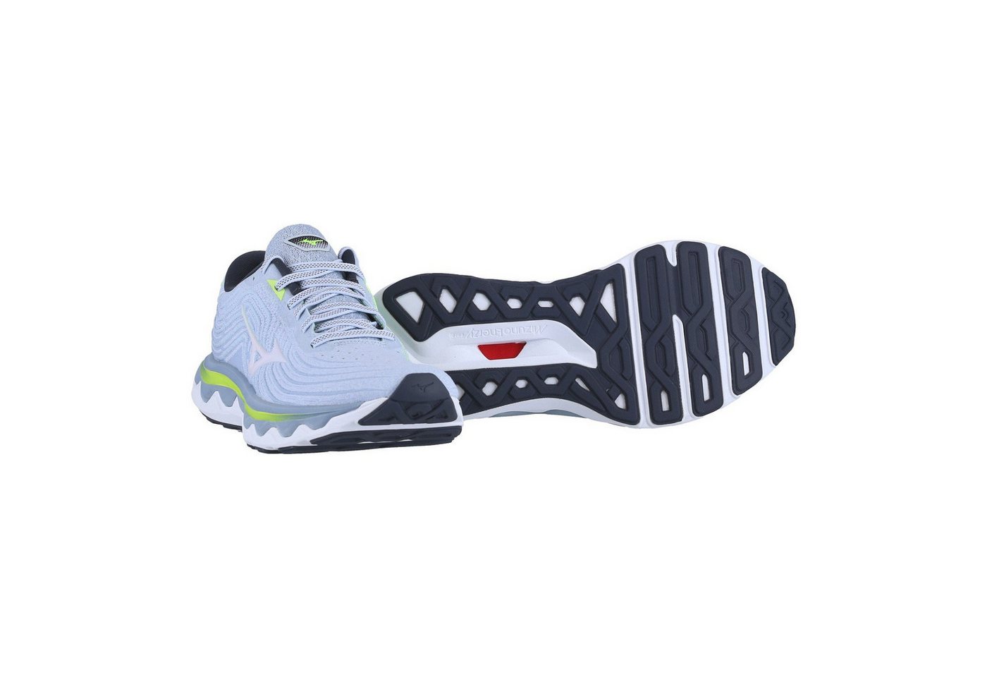 Mizuno Wave Horizon 6 (Stabilität) grau Damen Laufschuh von Mizuno