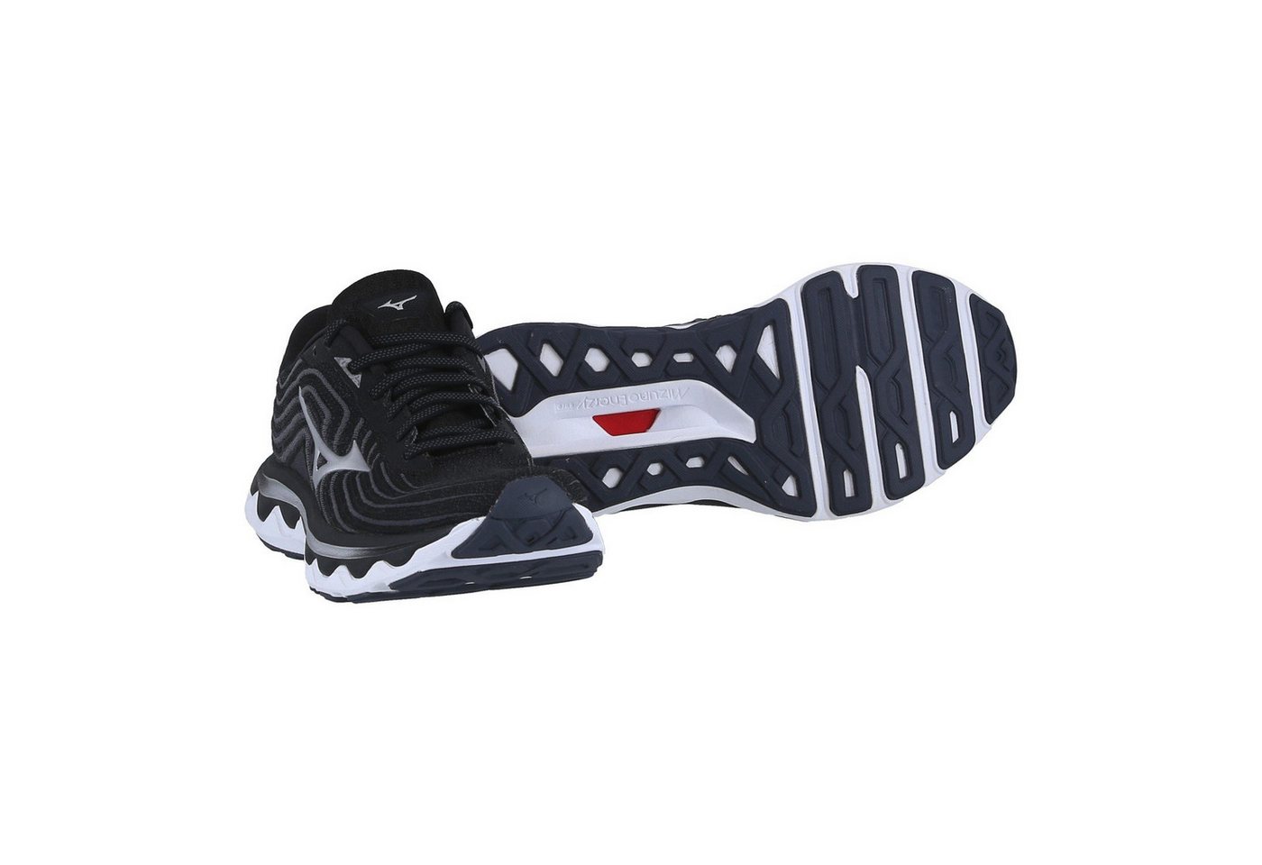 Mizuno Wave Horizon 6 (Stabilität) schwarz Damen Laufschuh von Mizuno
