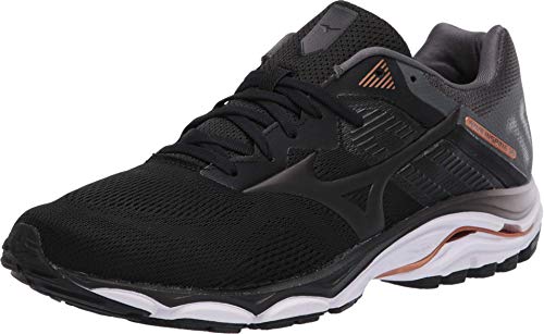 Mizuno Herren Wave Inspire 16 road running shoes, Schwarz, 40.5 EU von Mizuno